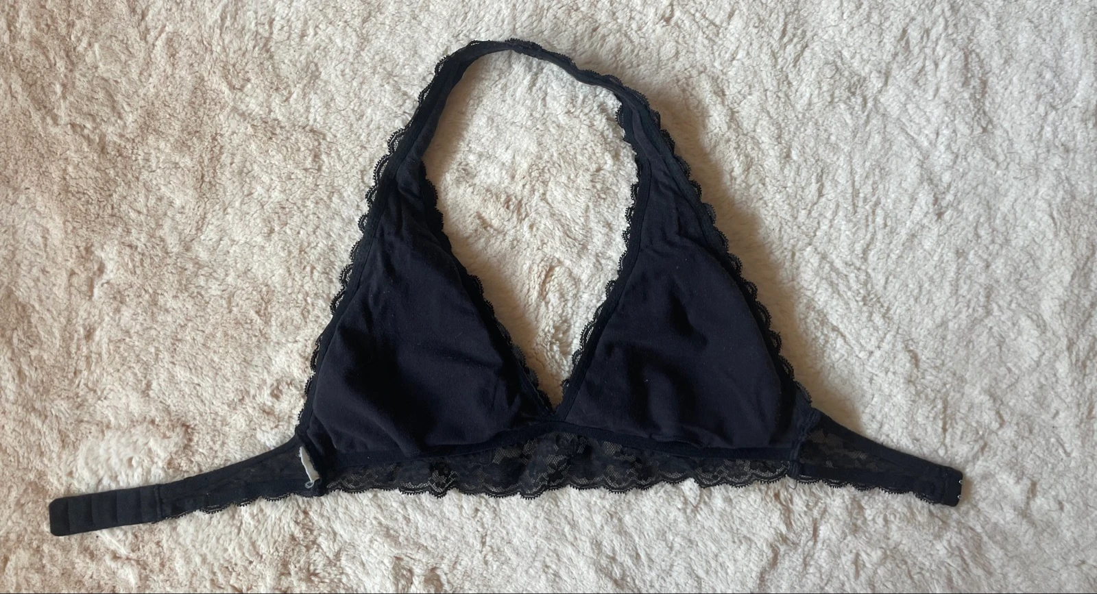 Zwarte kanten bralette beha – Maat S – photo 2